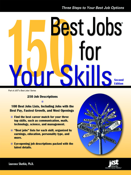 Title details for 150 Best Jobs for Your Skills by Laurence Shatkin - Available
